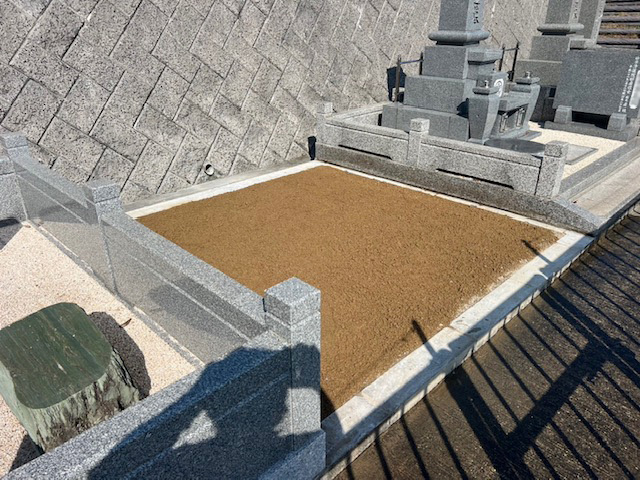 墓じまい実例 施工後
